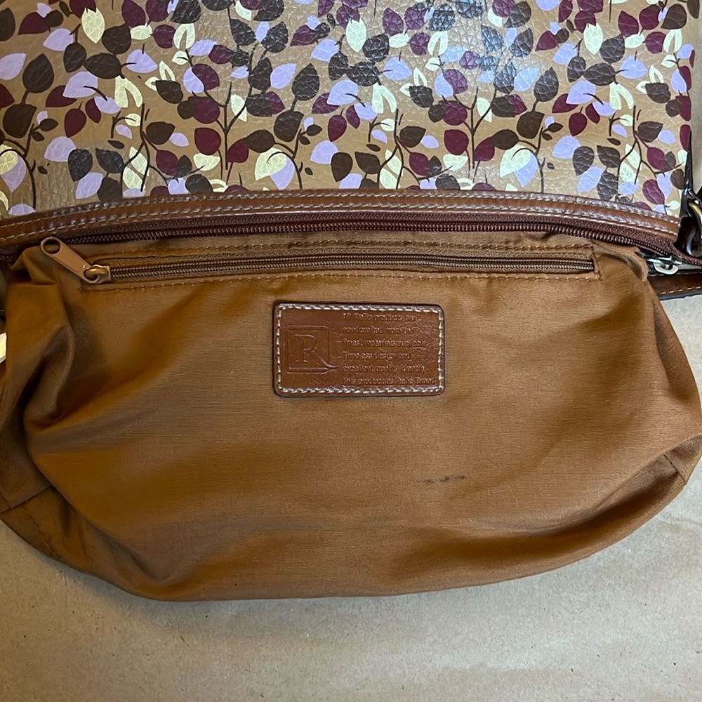 Relic Shoulder Bag Patchwork Mixed Prints & Brown - image 8